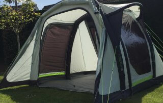 Tents increase the number of people that can camp - Classic VW Campervan Hire