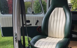 Monty's seats - Classic VW Campervan Hire - Freebird Campers Devon