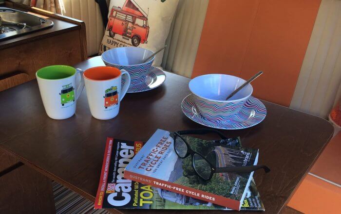 Freebird Campers Classic VW Hire Interior