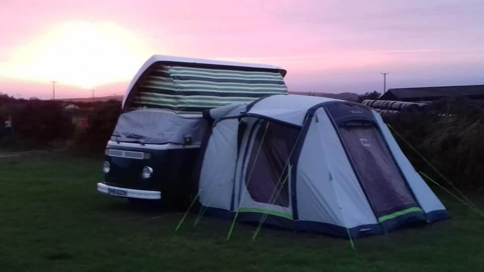 Freebird Campers Monty ready for bed