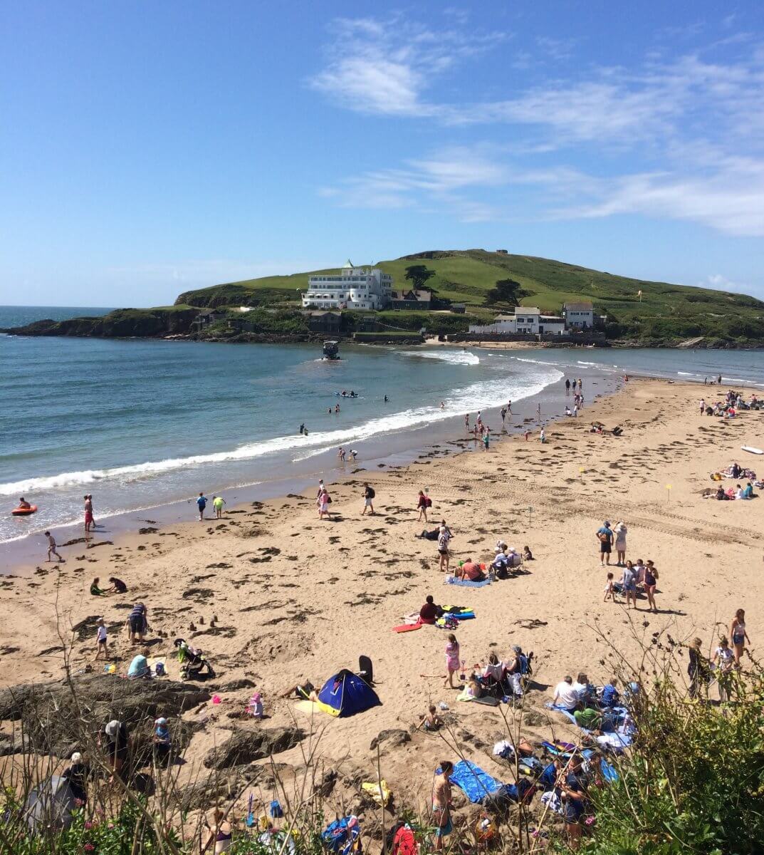 Visit Burgh Island with Freebird Campervan Hire