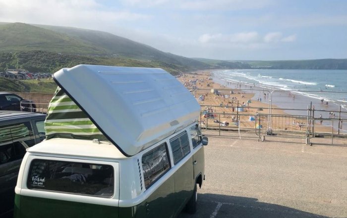 Monty at Woolacombe Beach North Devon