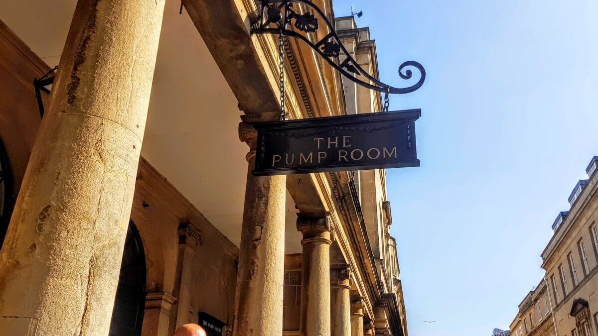 The Pump Room in Bath Somerset
