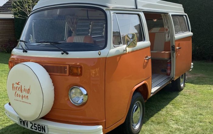 Exterior of Bob VW Camper