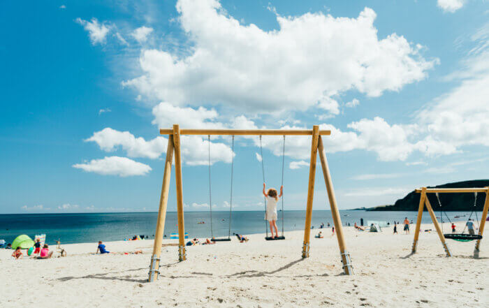 Pentewan sands beach