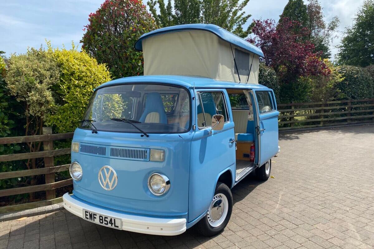 Meet Campo the VW campervan, for hire in Devon