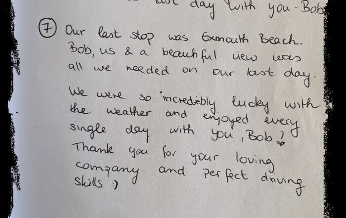 Pg 3 Emma's Journal of the adventure with Bob